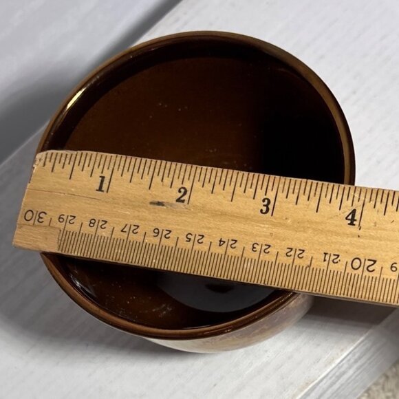 Vintage Gibsons Copper Lustre Creamer & Sugar Bowl Set - Picture 7 of 16